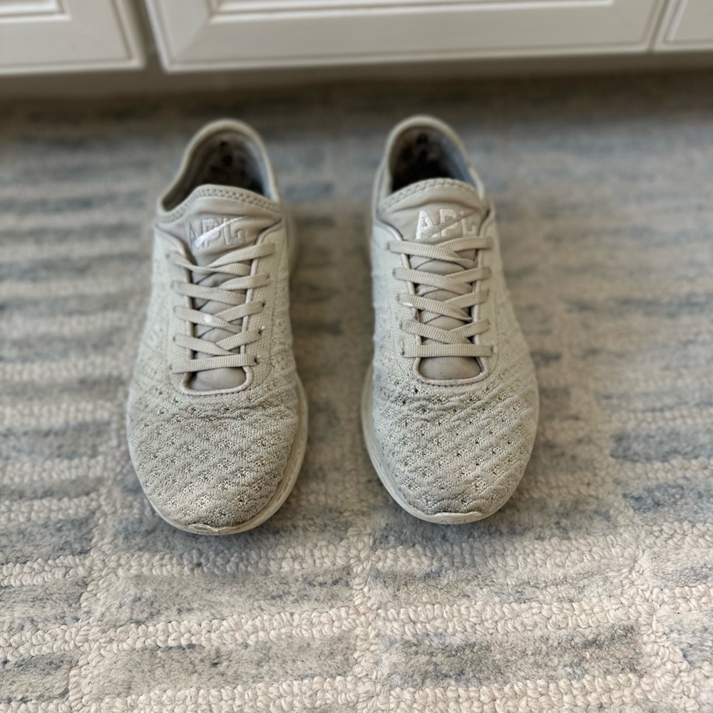 APL Tan Knit Sneakers